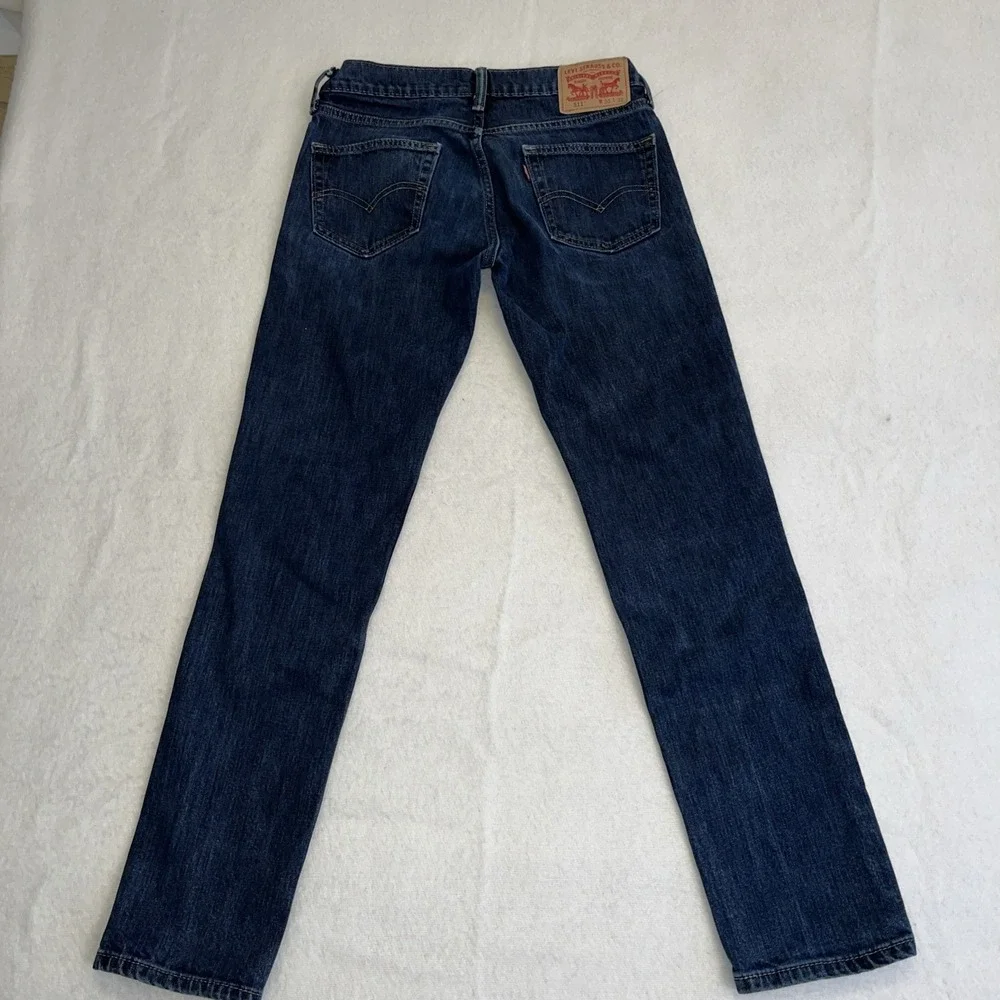 Levis 511 Jeans Mens 30x32 (30x31) Blue Slim Fit‎ Dark Wash American Denim Pants